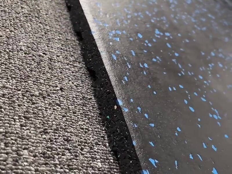 Steam iron repair method on rubber